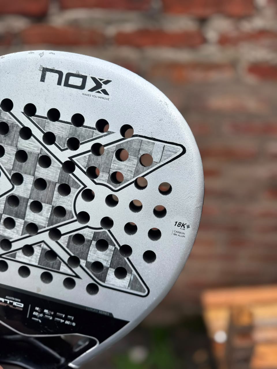 Paleta Nox AT10 18k+ 2024 Tapia - Reparada